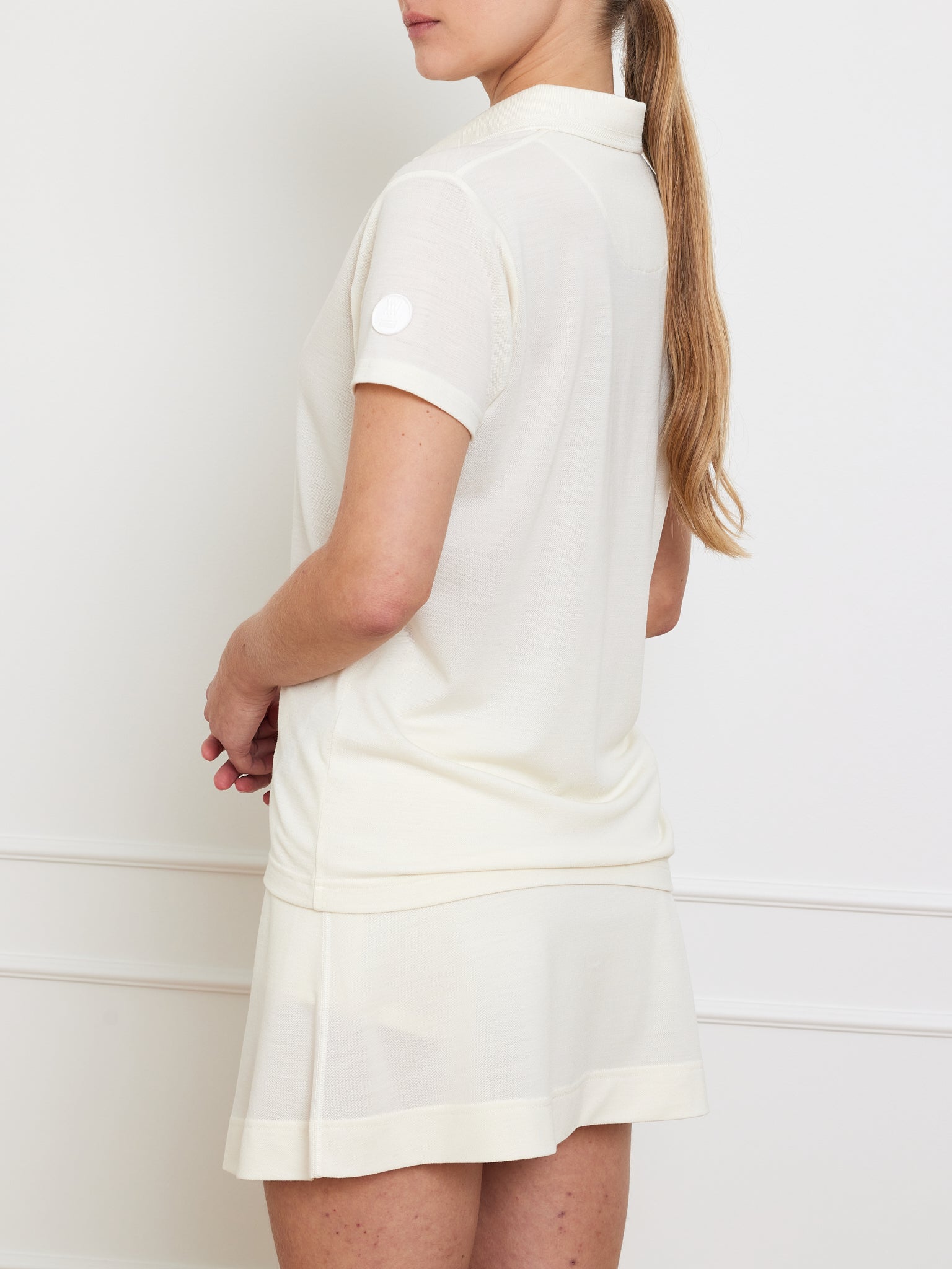 Medalist Piqué Polo Women - White