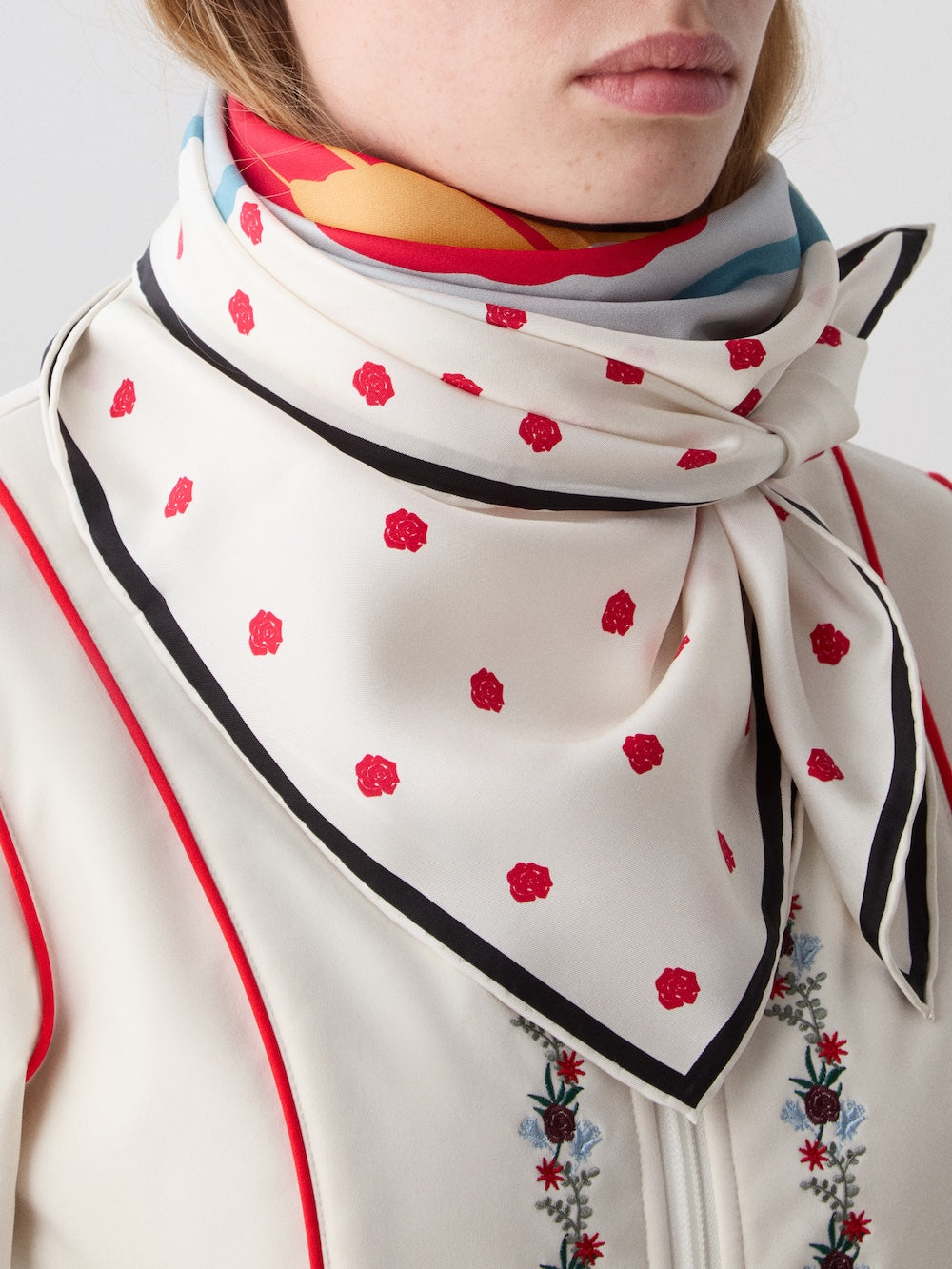 WN x Markarian Silk Scarf women