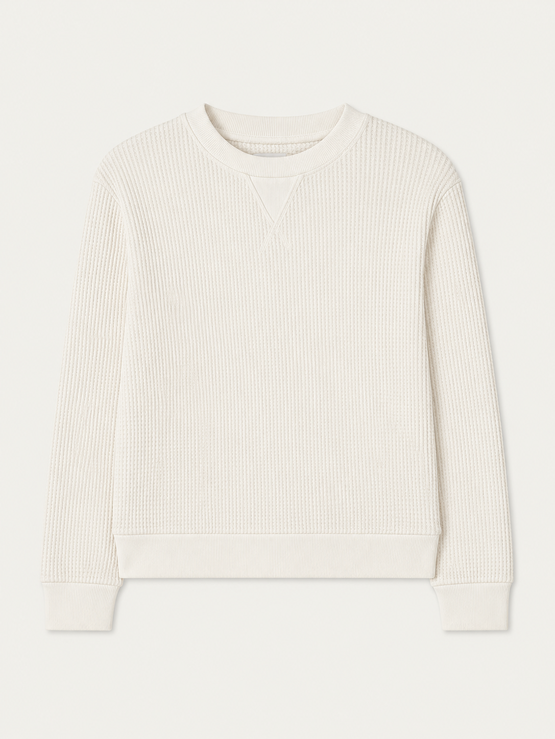 Waffle Crewneck Women