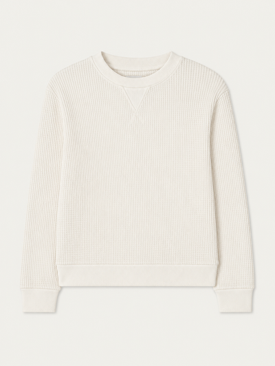 Waffle Crewneck Women