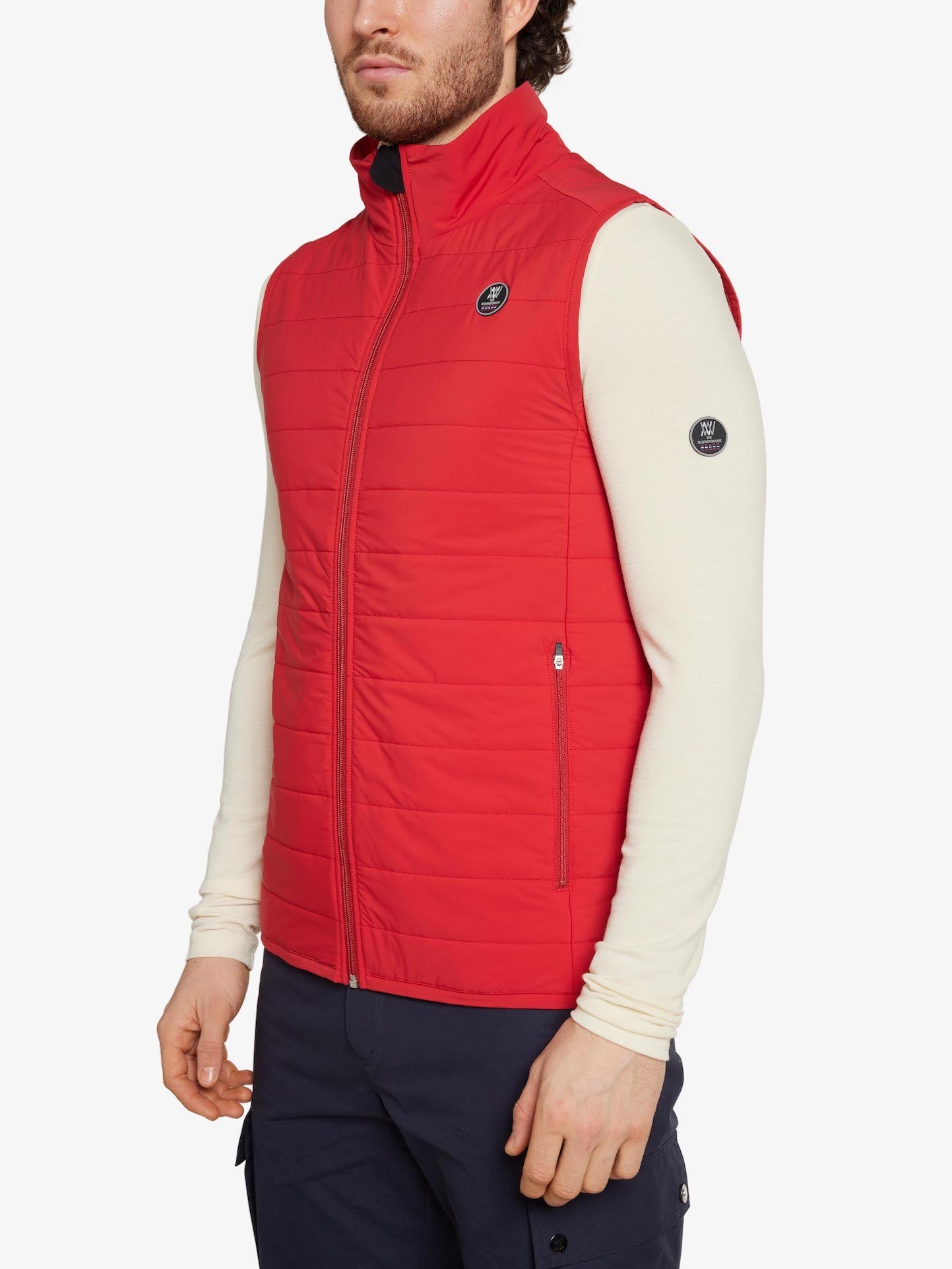 Lyderhorn Vest Men Red